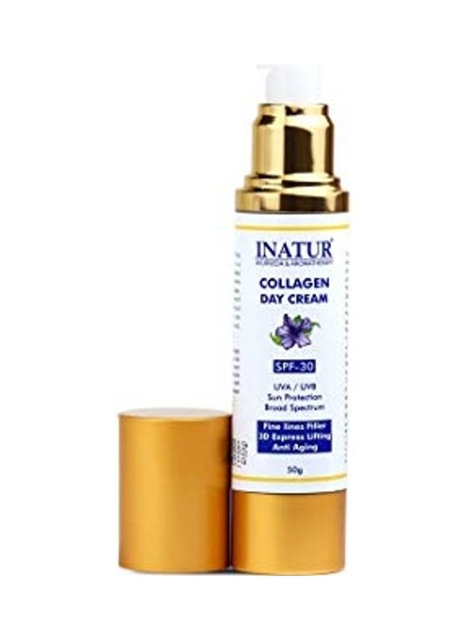 INATUR Collagen Day Cream Clear 50grams  - Image 1