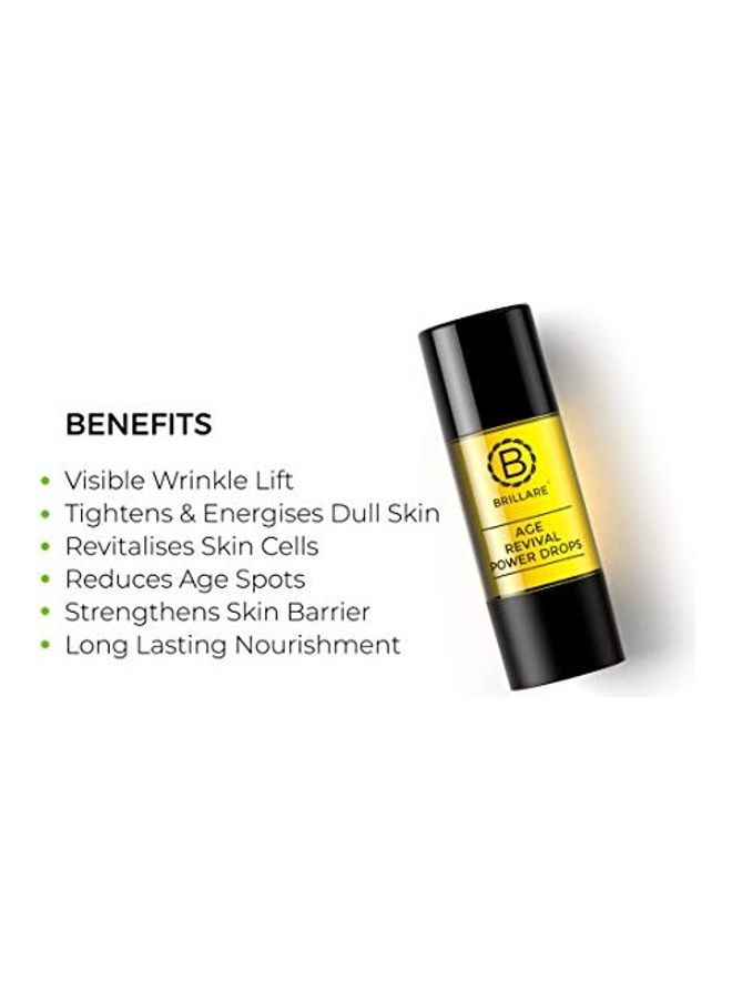 Brillare Age Revival Power Drops Yellow/Black 15ml - Image 4