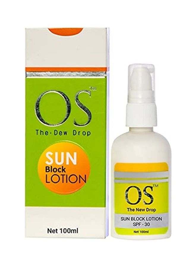 OS Sunblock Lotion Clear 100ml - Image 1