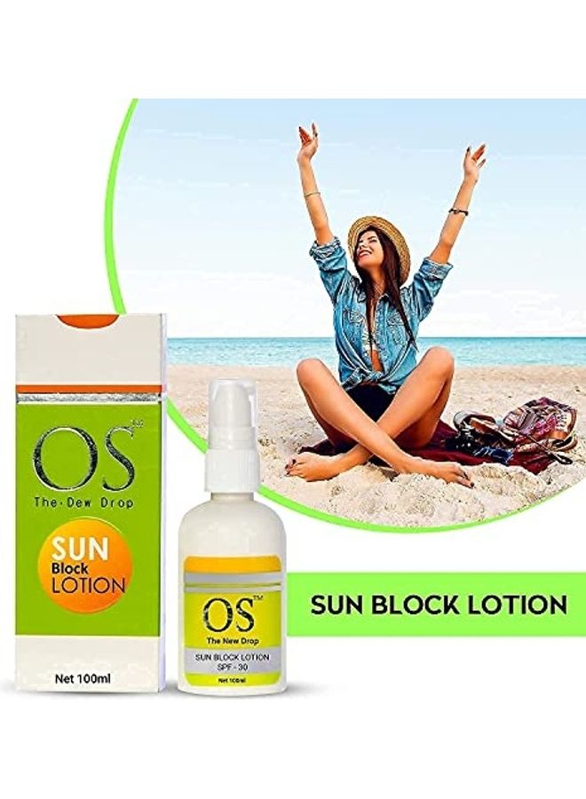 OS Sunblock Lotion Clear 100ml - Image 2