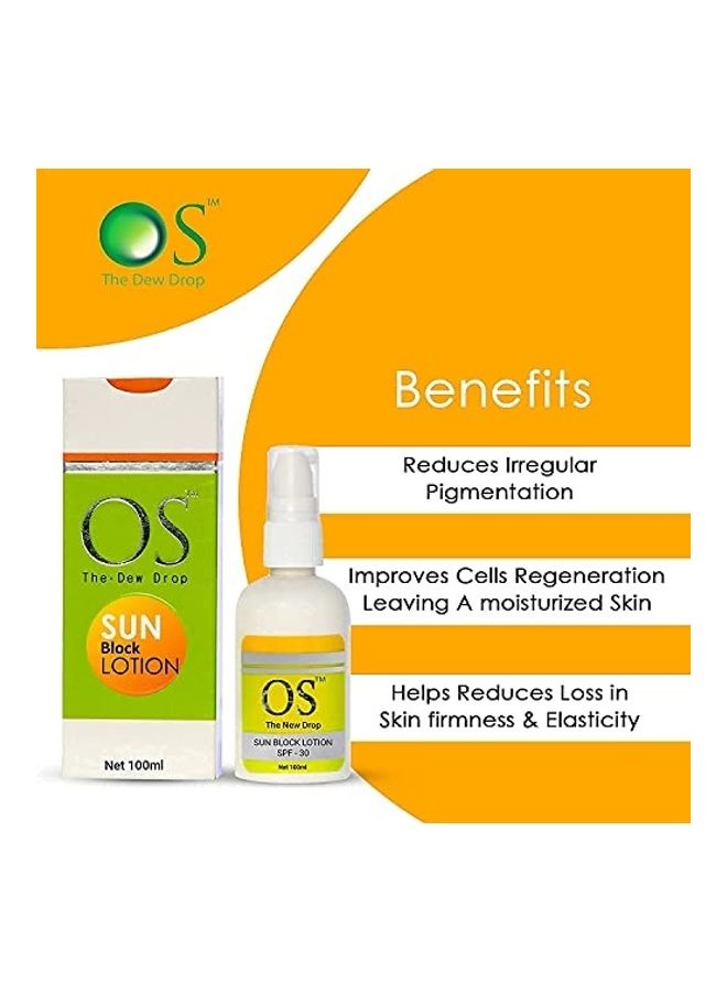OS Sunblock Lotion Clear 100ml - Image 3