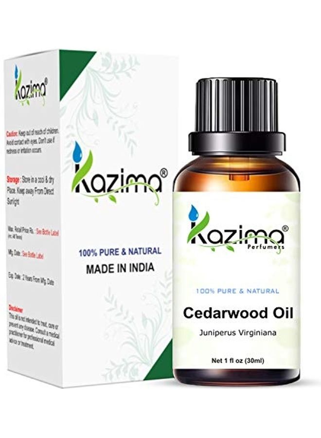 كازيما زيت خشب الأرز العطري. شفاف 30ملليلتر - Image 1