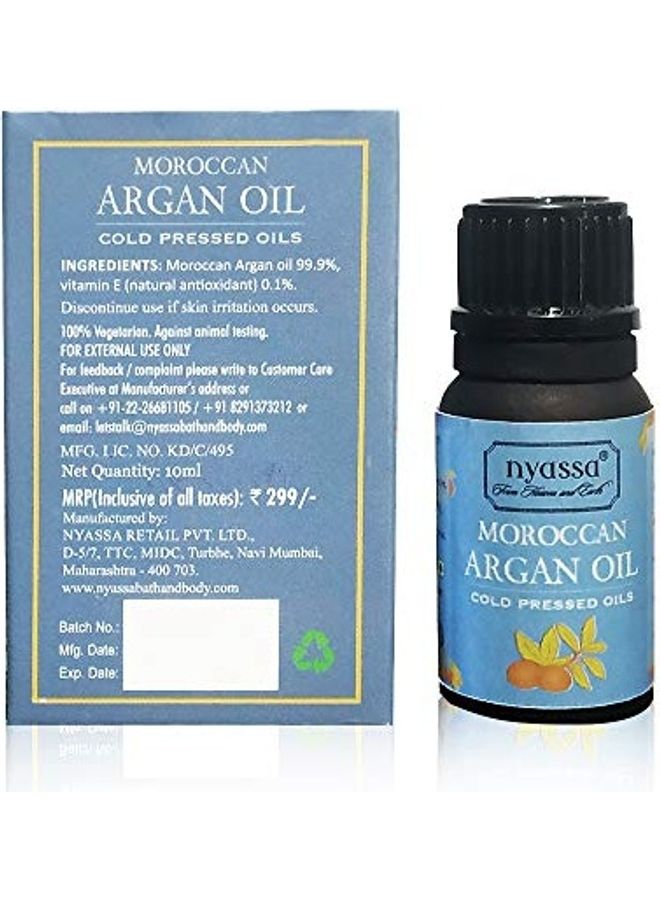 Nyassa Argan Hair Oil Black 10ml - Image 2