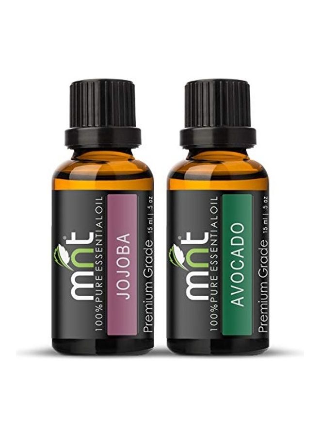 MNT Jojoba Oil And Avocado Oil Set Brown 15ml - Image 1