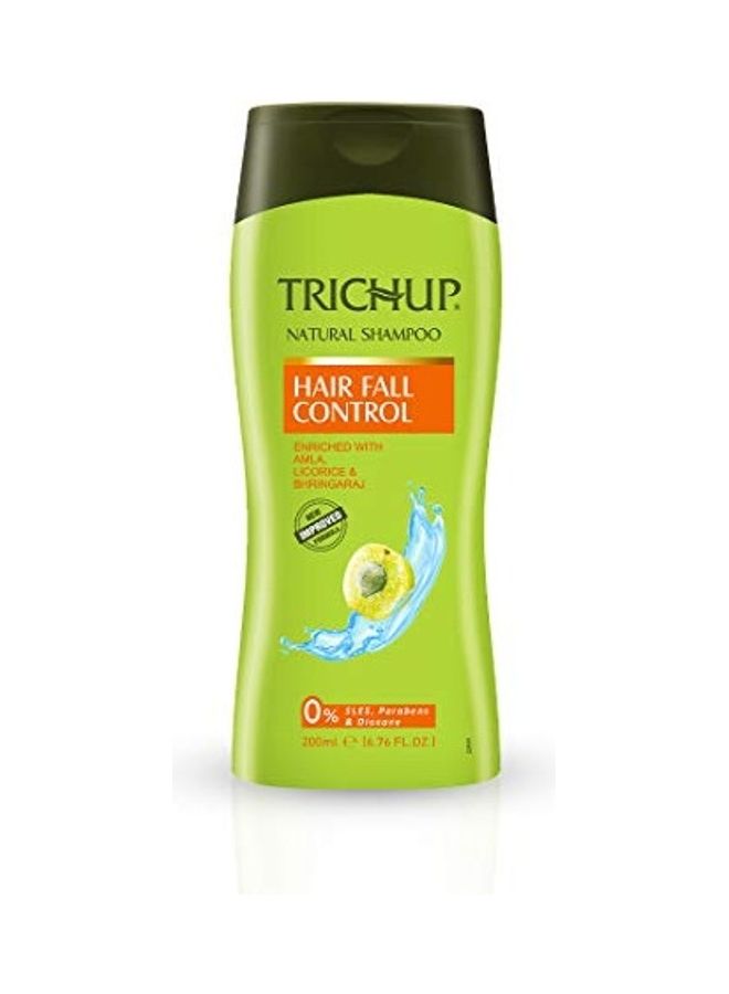 TRICHUP 3-Piece Hair Fall Control Herbal Hair Shampoo Multicolour 600ml - Image 2