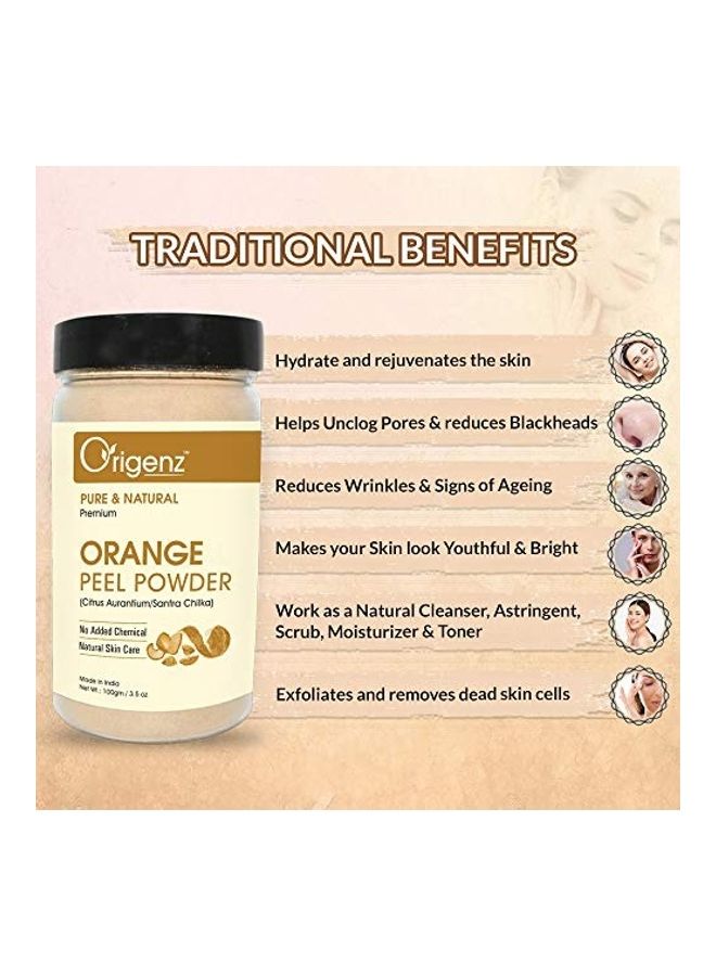 أوريجينز مسحوق قشر البرتقال ومسحوق مولتاني ميتي شفاف 2x100جرام - Image 5