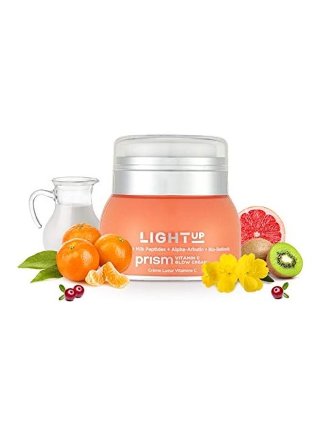 Light Up Prism Vitamin C Glow Cream Yellow 50grams - Image 1