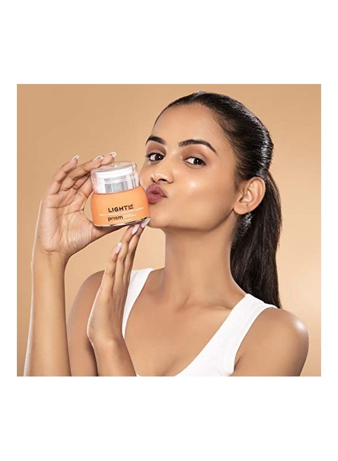 Light Up Prism Vitamin C Glow Cream Yellow 50grams - Image 4