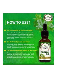 Organic Brahmi Oil Clear 30ml - v1629543146/N50293227A_4