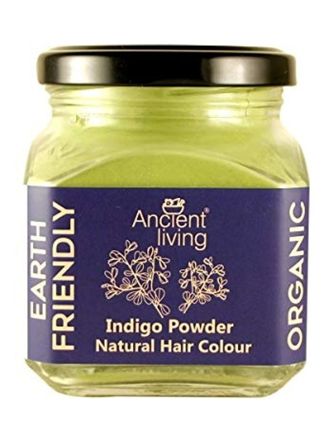 Ancient Living Indigo Natural Hair Colour Powder Grey 100grams  - Image 1