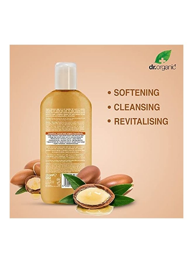 dr.organic Moroccan Argan Oil Hair Shampoo Multicolour 265ml  - Image 3