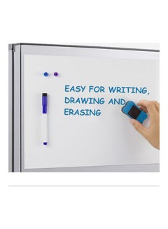 Generic Adjustable Soft Magnetic Whiteboard Set White/Blue/Black  - Image 2