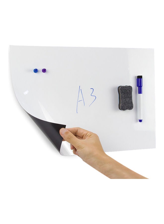 Adjustable Soft Magnetic Whiteboard Set White/Blue/Black - Image 2