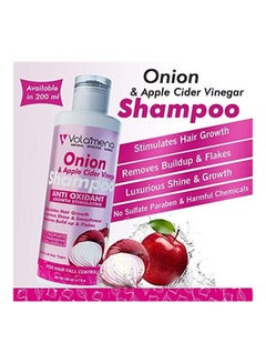 VOLAMENA WITH DEVICE Onion Apple Cider Vinegar Shampoo Multicolour 200ml  - Image 2
