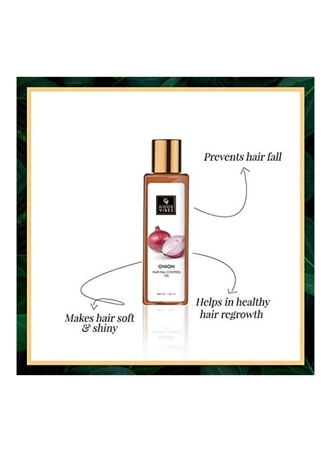 Good Vibes Hairfall Control Oil Clear 100ml  - Image 4
