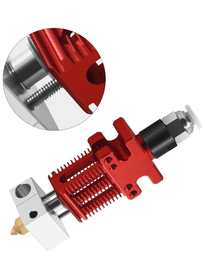 Assembled Extruder Hotend Kit With Extra 3 Piece 0.4mm Nozzles Multicolour - Image 2