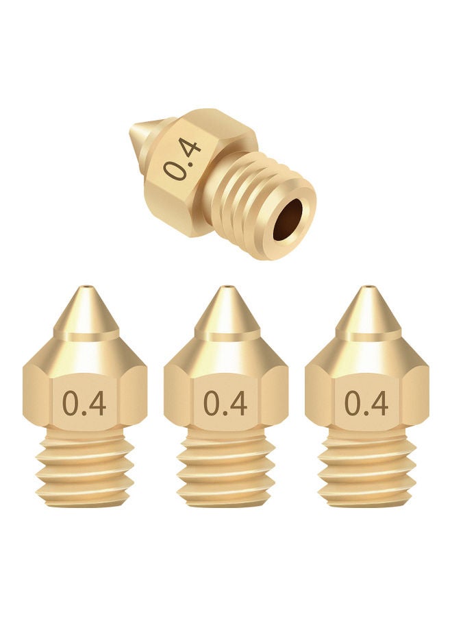Assembled Extruder Hotend Kit With Extra 3 Piece 0.4mm Nozzles Multicolour - Image 5