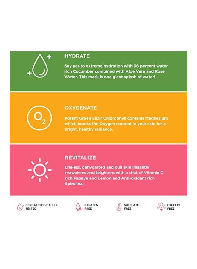 Light Up Drench Hydrating Jelly Mask Clear 100ml - Image 5