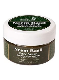Rustic Art Pack Of 2 Organic Neem Basil Face Wash Clear 50grams  - Image 2