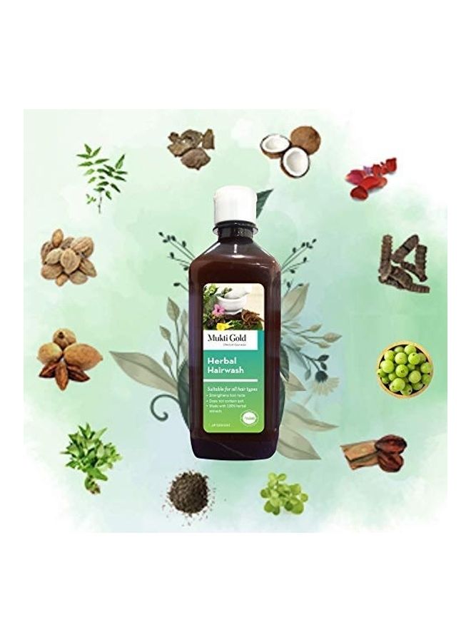 Axiom Pack Of 2  Muktigold Herbal Hairwash Multicolour 1Liters - Image 3