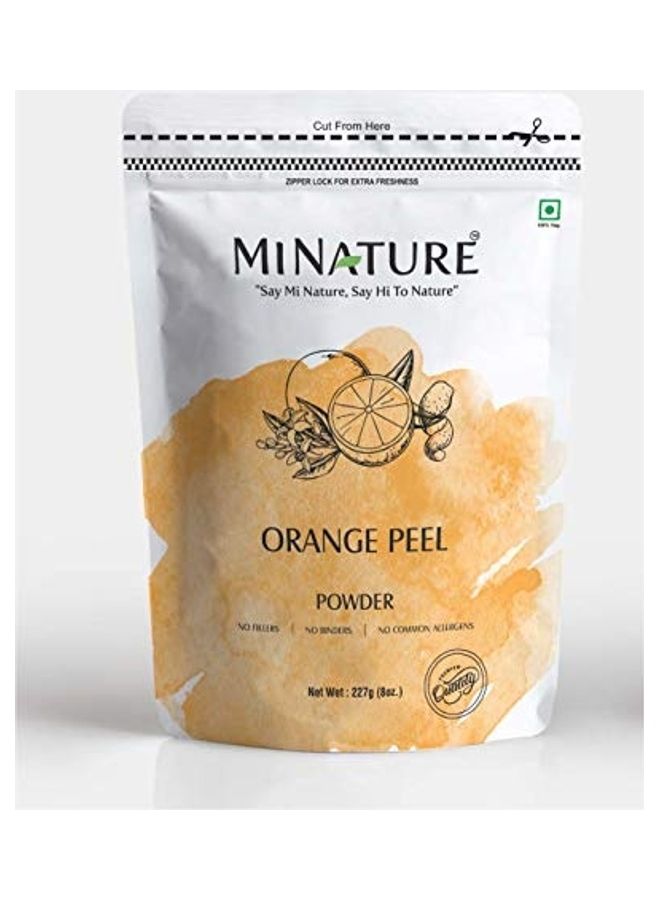 mi nature Orange Peel Powder Brown 227grams - Image 1