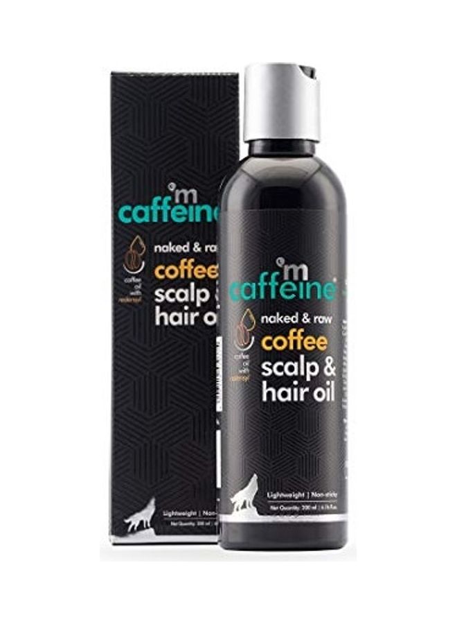MCaffeine Coffee Scalp And Hair Oil Clear 200ml - Image 1
