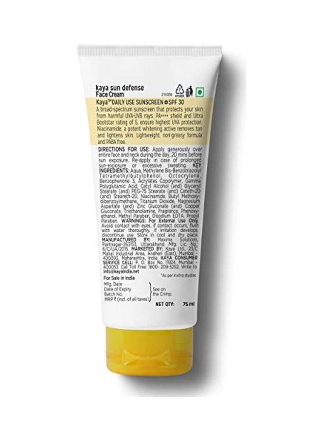 Kaya Clinic Daily Use Sunscreen SPF 30 Clear 75ml - Image 5