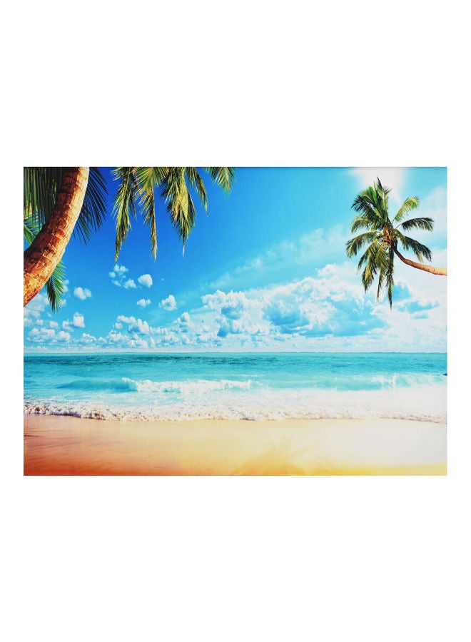 Seascape Portrait Photography Backdrop Multicolour - Image 1