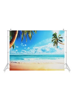 Generic Seascape Portrait Photography Backdrop Multicolour  - Image 2