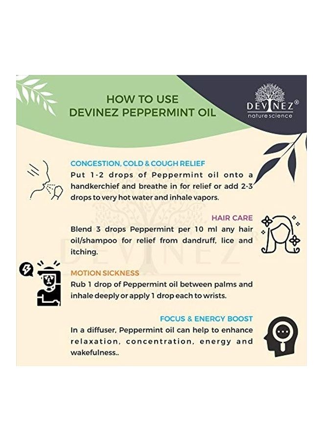 Devinez Peppermint Essential Oil Clear 50ml - Image 4