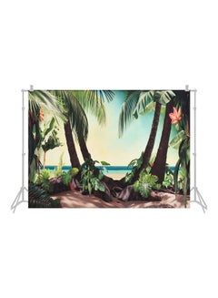 Generic Seascape Portrait Photography Backdrop Multicolour  - Image 4