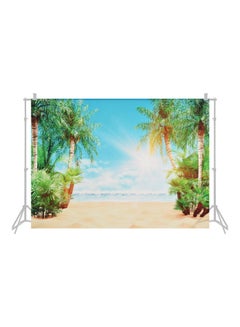 Generic Seascape Portrait Photography Backdrop Multicolour  - Image 2