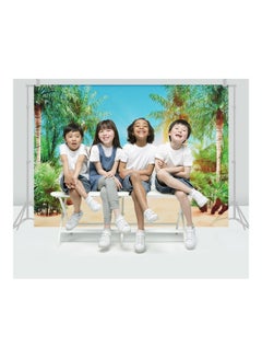 Generic Seascape Portrait Photography Backdrop Multicolour  - Image 3