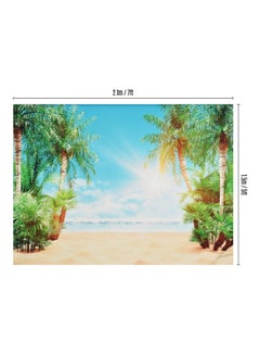 Generic Seascape Portrait Photography Backdrop Multicolour  - Image 4
