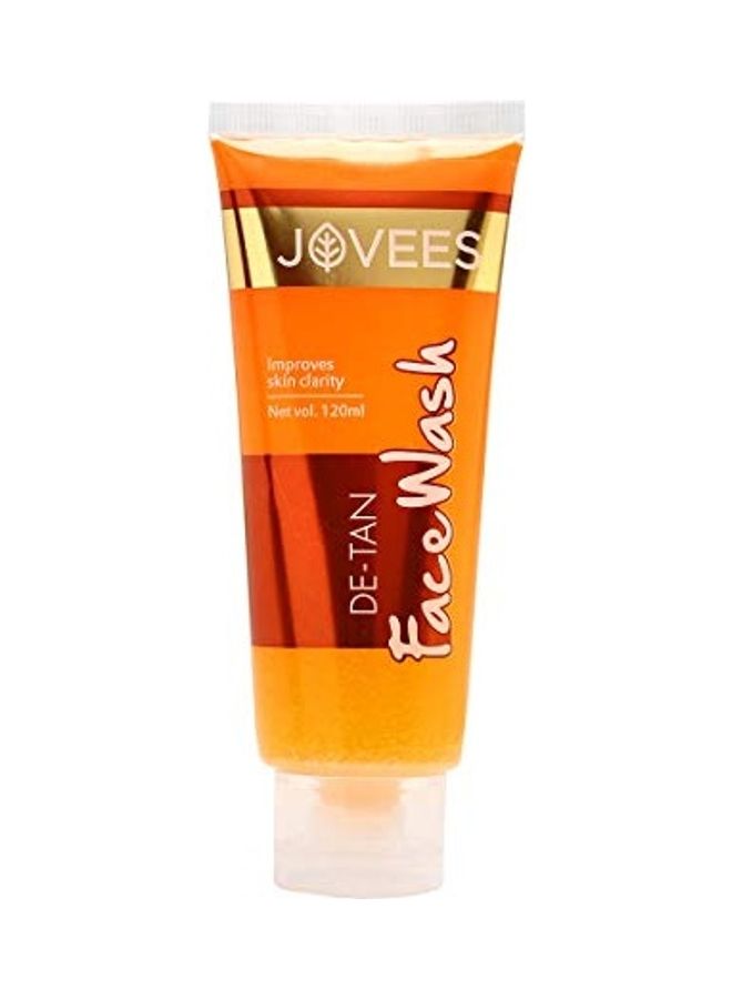 جوفيز مجموعة عبوات المستحضر اليومي دي تان مكونة من 3 قطع شفاف Face Lotion:60, Face Wash: 120, Scrub: 50ملليلتر - Image 3