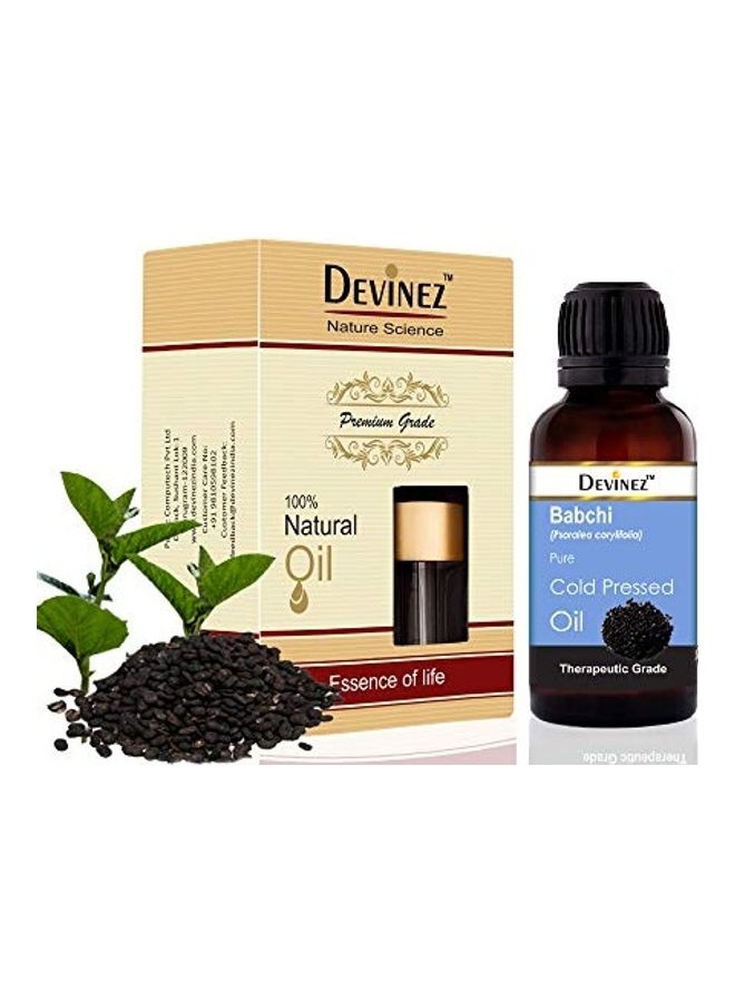 ديفينيز زيت بابشي نقي معصور على البارد شفاف 50ملليلتر - Image 1