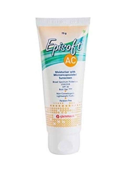 Ac Moisturiser With Microencapsulated Sunscreen White 75grams