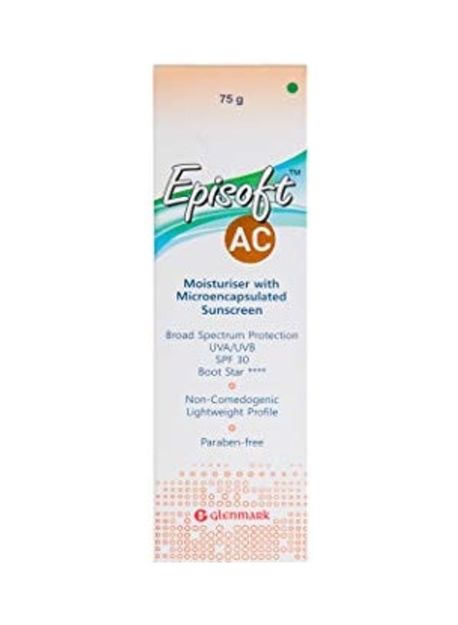 Episoft - Ac Moisturiser With Microencapsulated Sunscreen White 75grams - Image 1