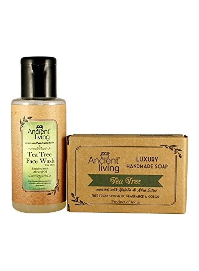 Tea Tree Face Wash With Tea Tree Soap Clear 100ml - v1629544975/N50297769A_1