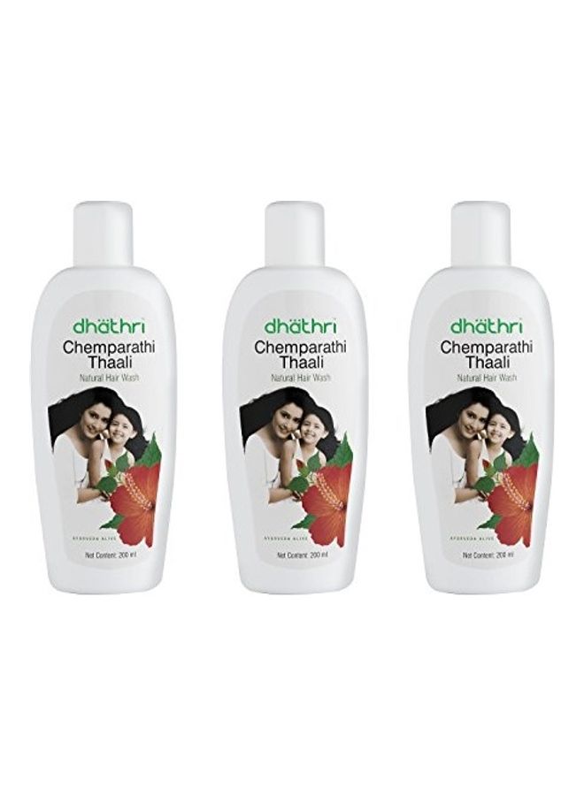 dhathri Pack Of 3 Chemparathi Thaali Cleanser Clear 200ml - Image 1
