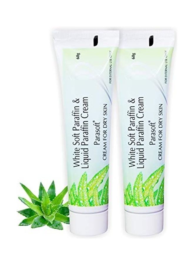 Parasoft Pack Of 2 Liquid Paraffin Cream Clear 60grams - Image 1