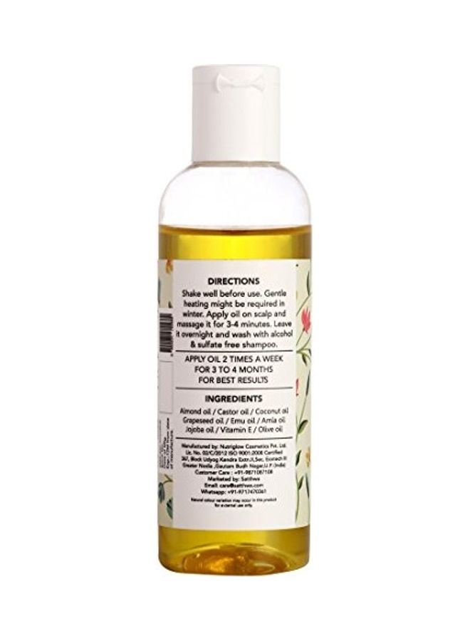Satthwa Premium Hair Oil Yellow 100ml - Image 3