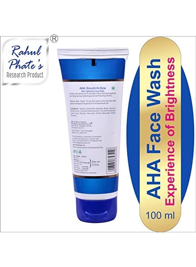 Rahul Phate's Research Product Smooth-N-Glow Face Wash Multicolour 100ml  - Image 2