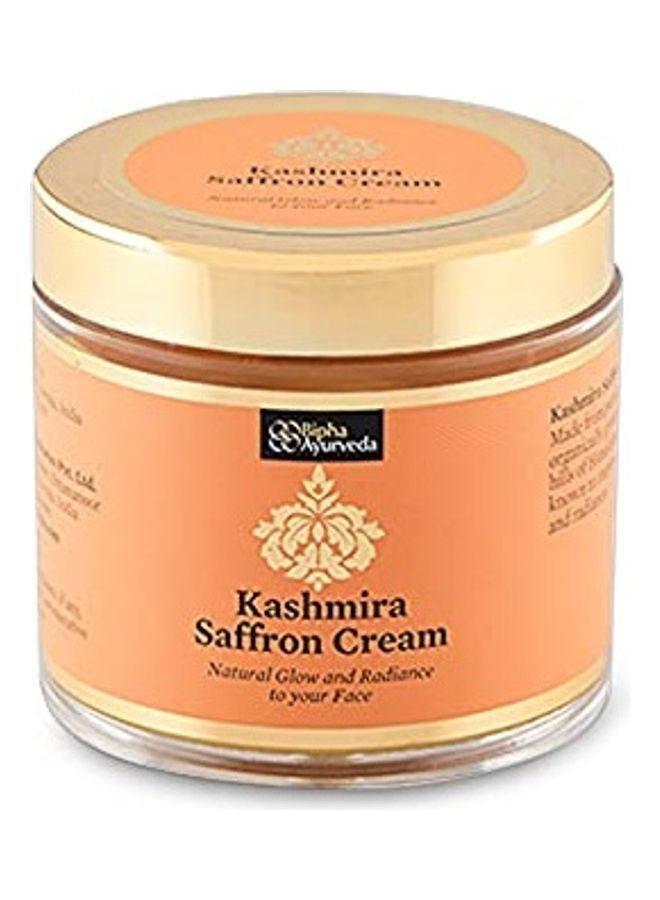 Bipha Ayurveda - Natural Herbal Kashmira Saffron Cream Clear 75grams - Image 1