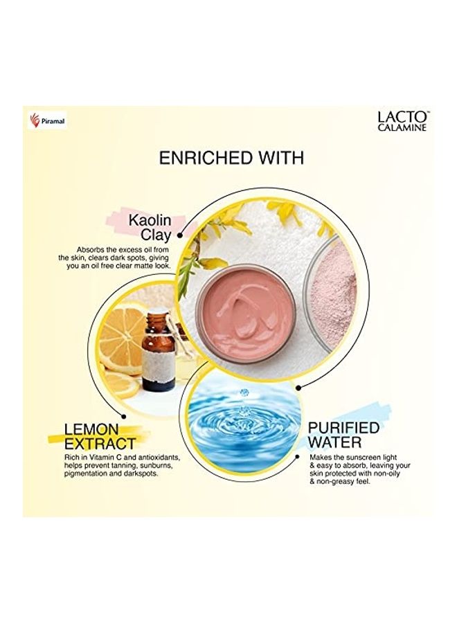Lacto Calamine Sunshield Matte Look Sunscreen SPF50 PA+++ Clear 50grams  - Image 4