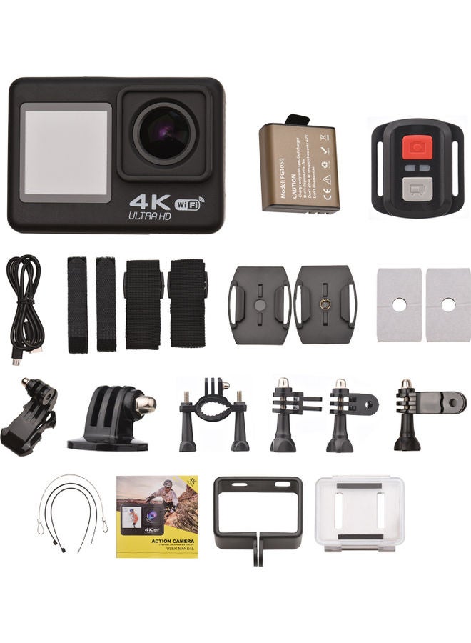Dual Screen Ultra High Definition WiFi Action Camera
