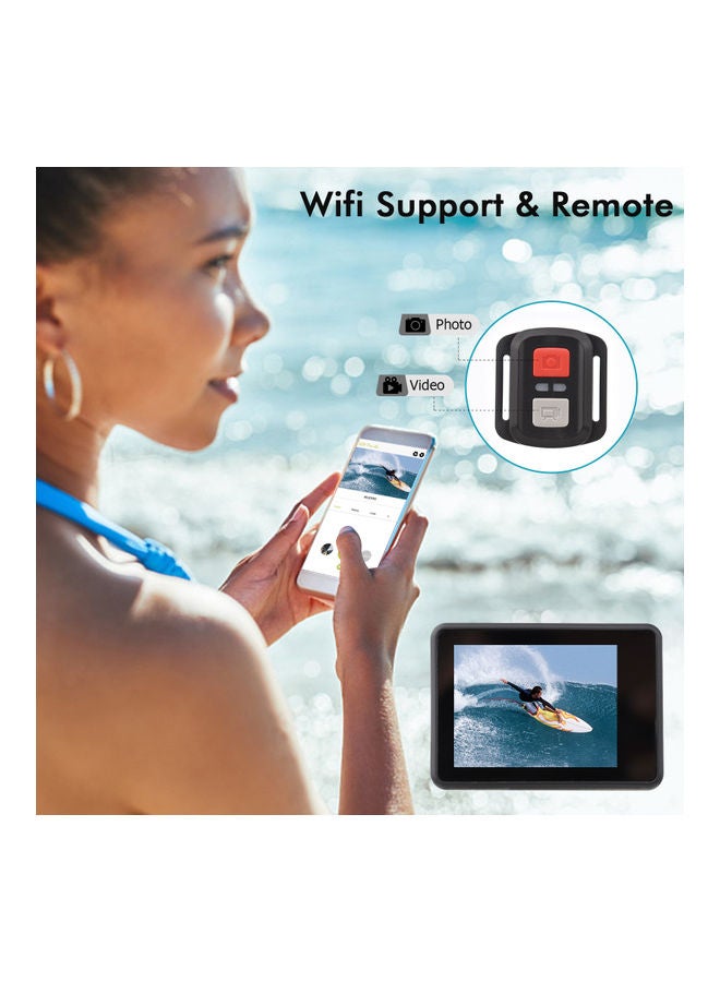 Dual Screen Ultra High Definition WiFi Action Camera