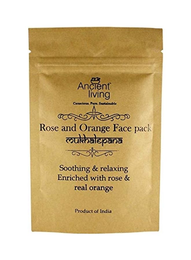 إنشنت ليفنج مجموعة عناية بالورد والبرتقال العضوي شفاف 80جرام - Image 1