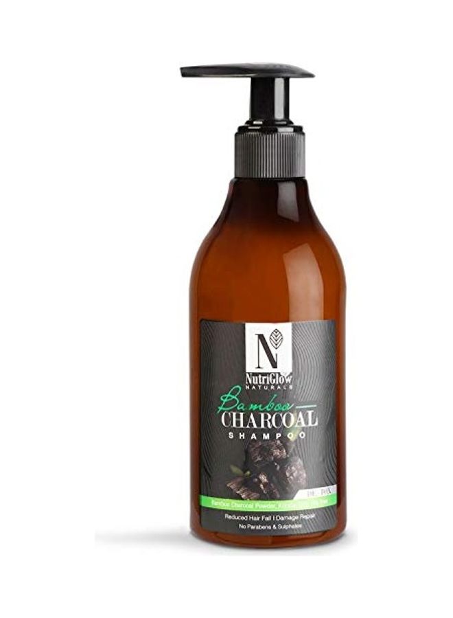 NUTRIGLOW Bamboo Charcoal Shampoo Clear 300ml - Image 1