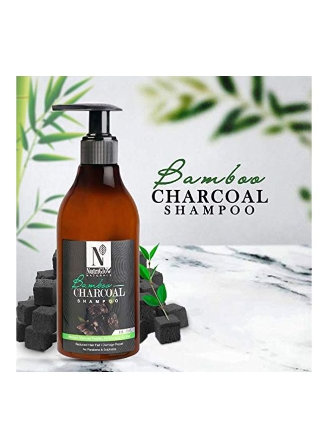 NUTRIGLOW Bamboo Charcoal Shampoo Clear 300ml - Image 3